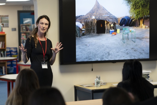 Wey Valley Academy - Midwife & Writer Anna Kent visits Wey Valley